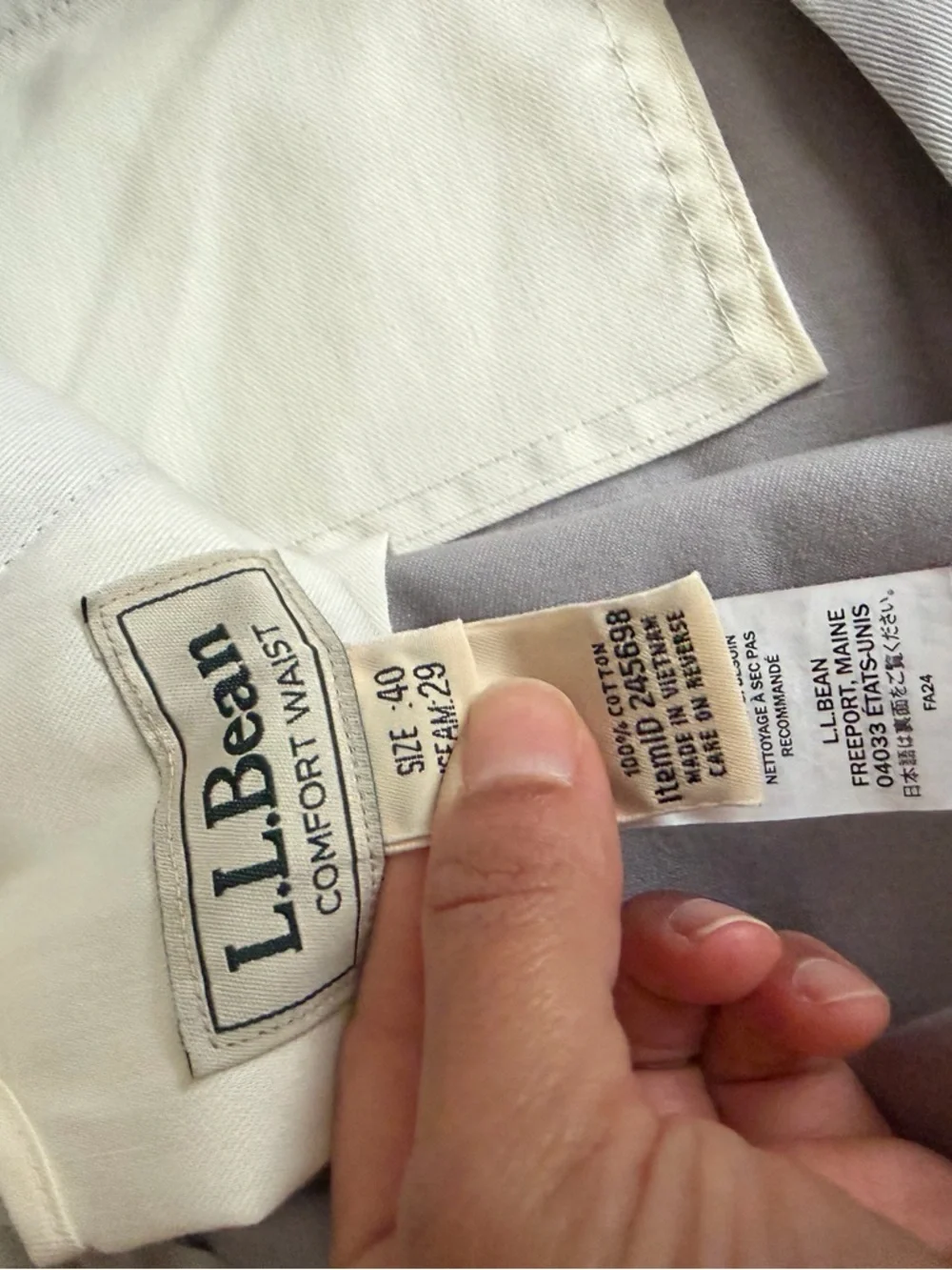 L.L. Bean questions leave